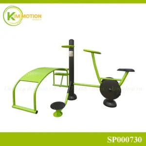 Dụng cụ thể thao ngoài trời cụm xe đạp xoay eo lưng bụng Kim Motion Đà Nẵng Sp000730